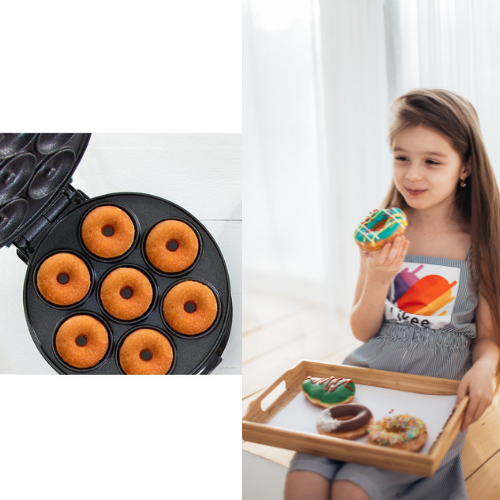 ¡Dona Donuts la Magia en Casa con Nuestra Mini Máquina Eléctrica!