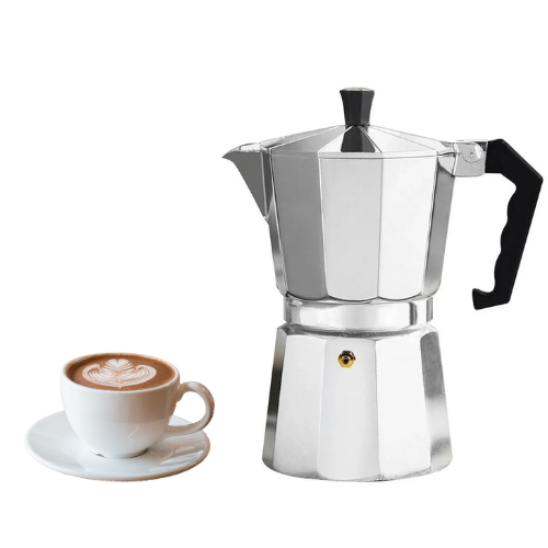 ¡Cafetera Italiana de Aluminio para un Espresso Perfecto en Casa!